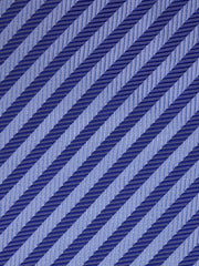 Cravatta 3 pieghe RIGOLA in seta tessuta blu