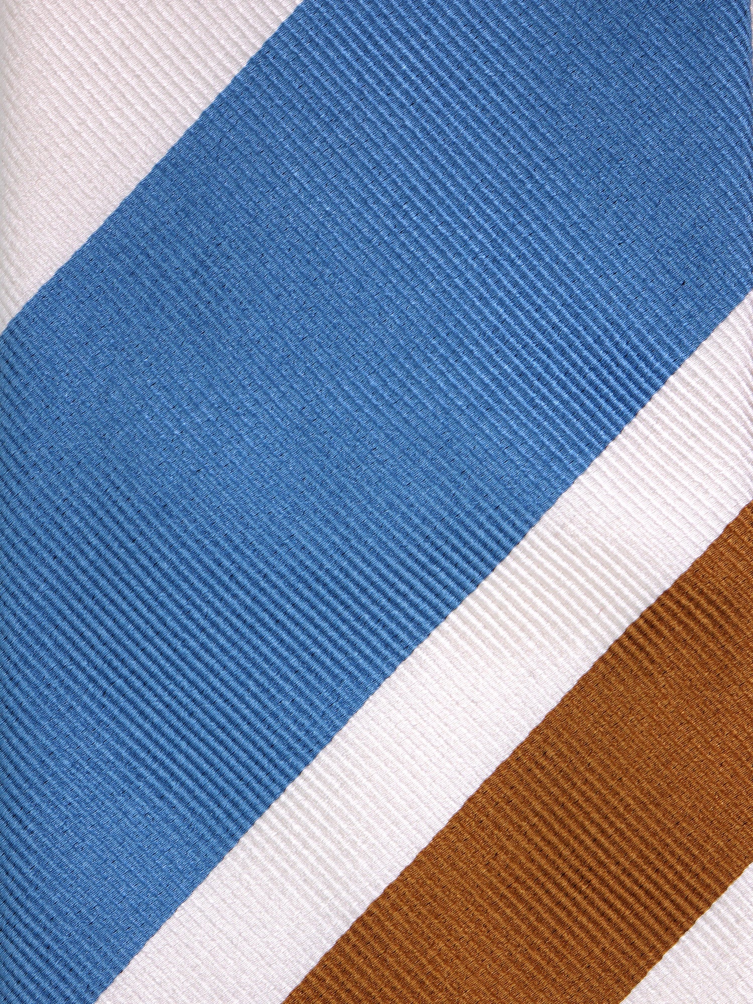 Cravatta 3 pieghe RUE in seta jacquard Celeste