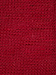 Cravatta 3 Pieghe RUBINO garza di seta rosso