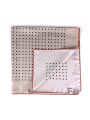 Foulard SAME beige in seta stampata