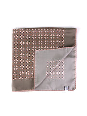Foulard SAME verde in seta stampata