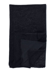 Sciarpa GLITTER in poliestere/viscosa Nero