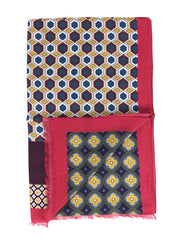 LUDICA red modal/wool scarf