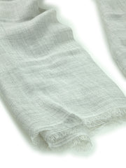 Stola grigio in lana e cashmere DIXXIE