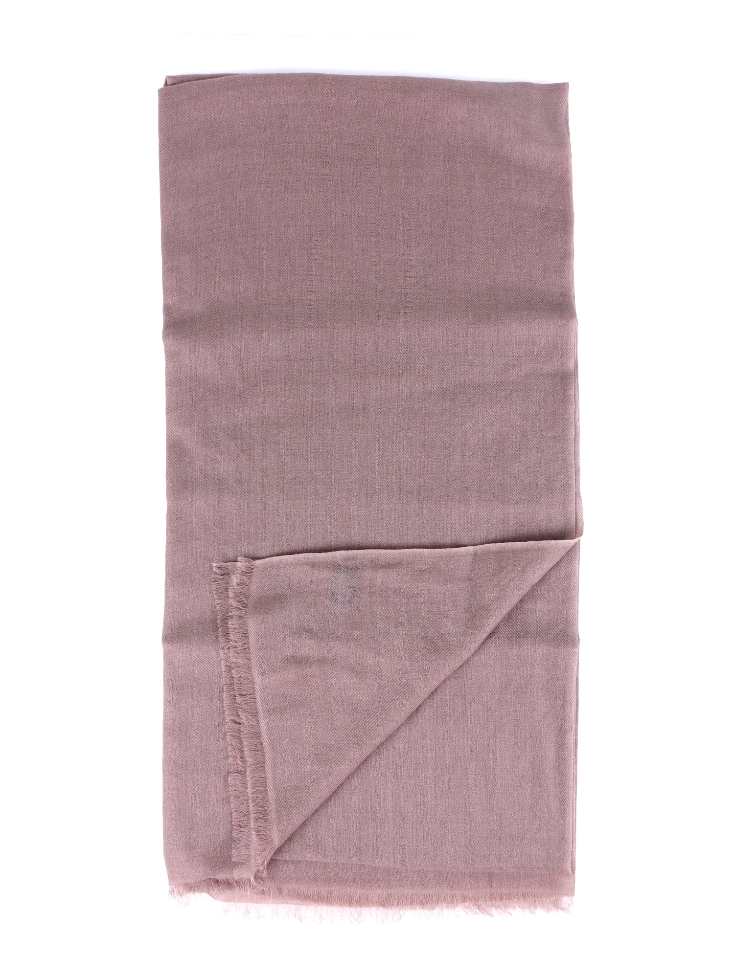 Stola marrone chiaro in lana e cashmere DIXXIE