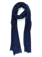 SHELBY Ivory Wool and Silk Stole