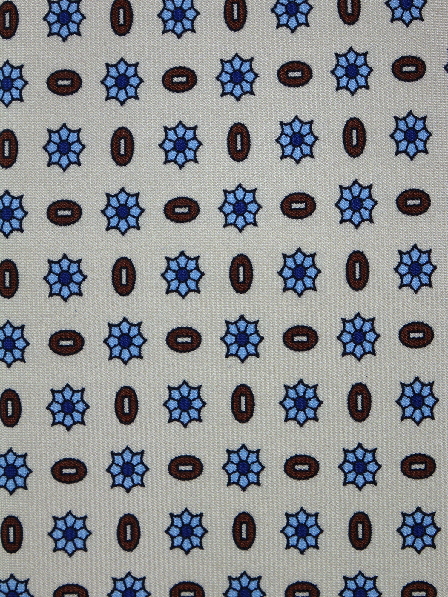Dark Blue 3 Fold PATTY Tie in Madder Silk