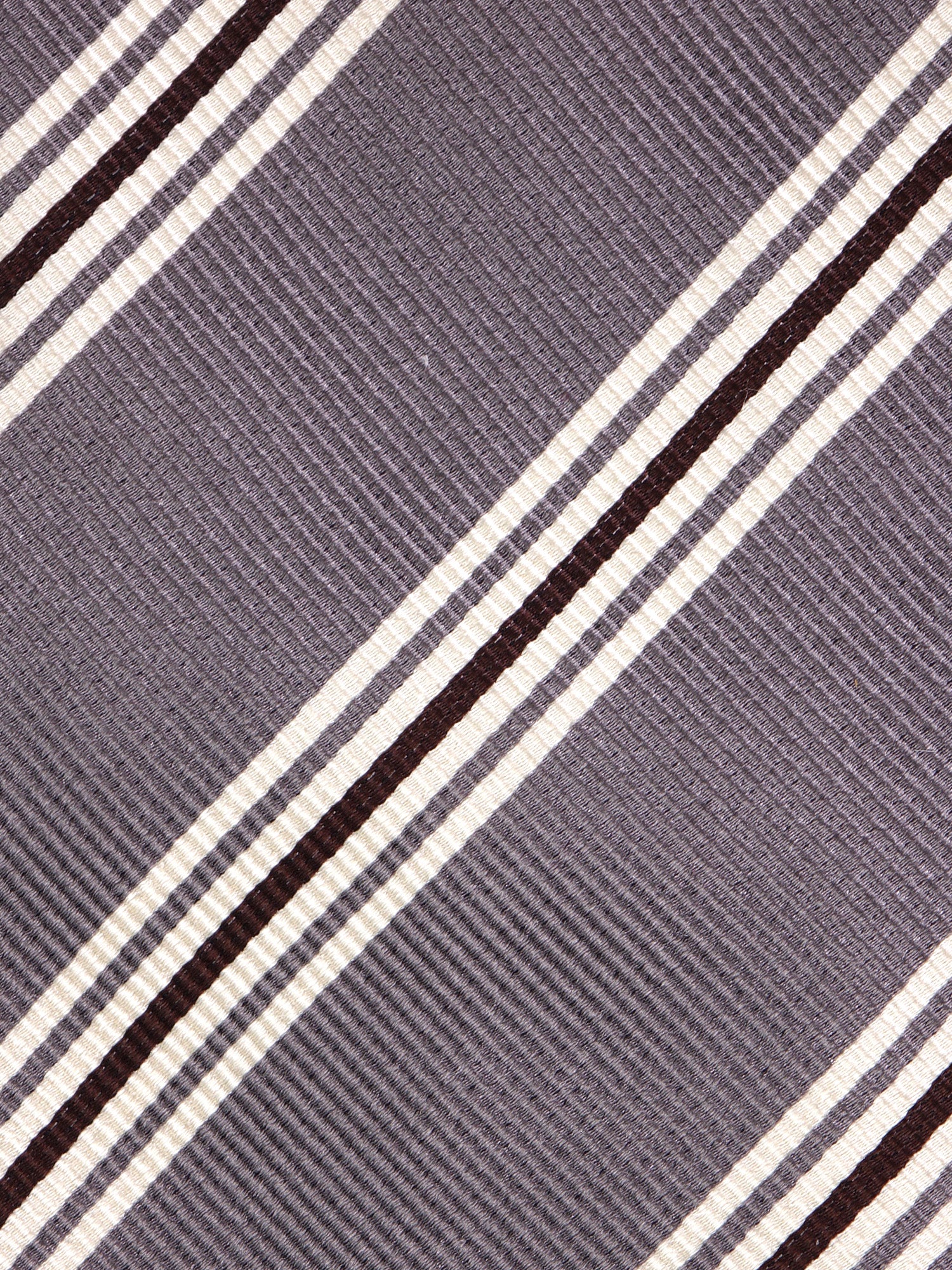 Cravatta 3 pieghe VERTUS in seta jacquard Grigio