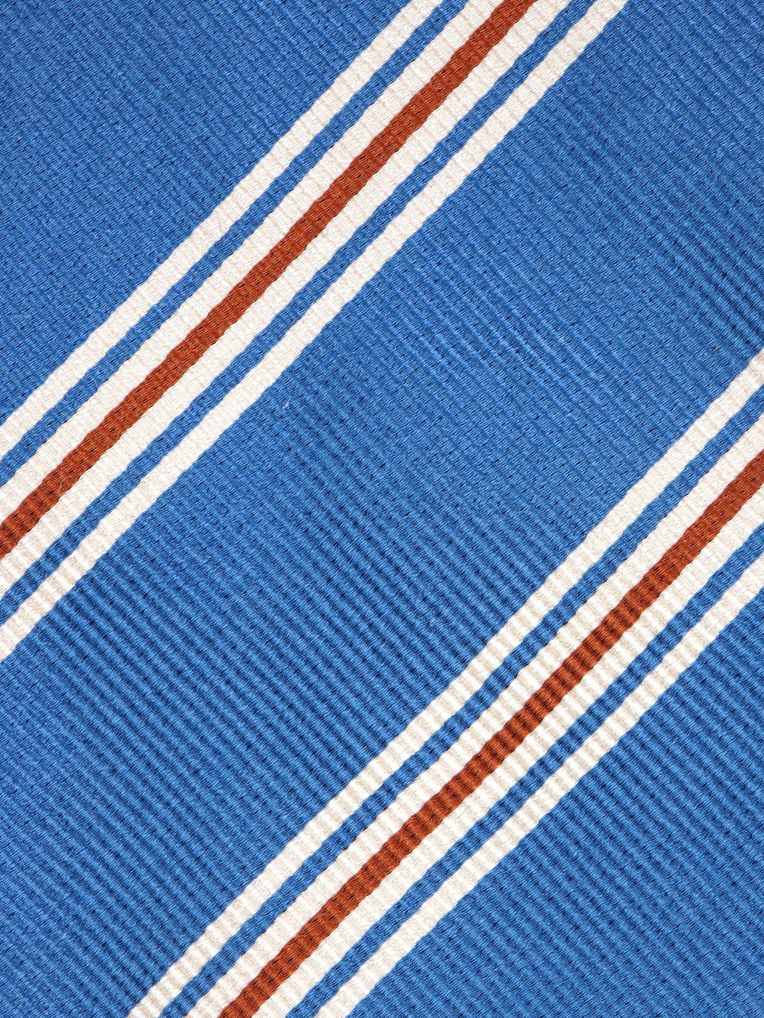 Cravatta 3 pieghe VERTUS in seta jacquard Turchese
