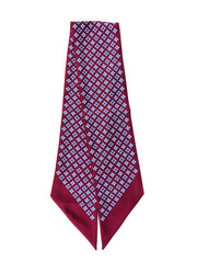 Twilly bordeaux in seta twill VICKY