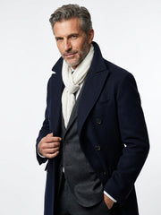 Sciarpa bianco in cashmere GREZZA