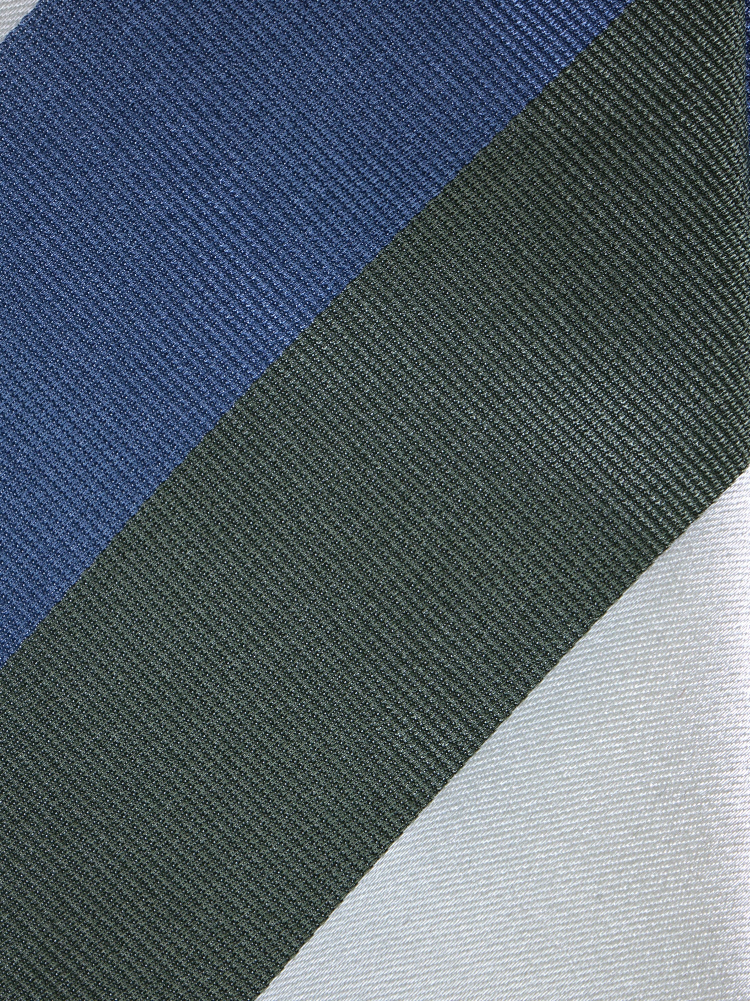 3 Fold Tie Light Blue Woven Silk DINA