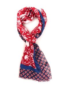 Scarf red in pure eco-friendly modal SINNER
